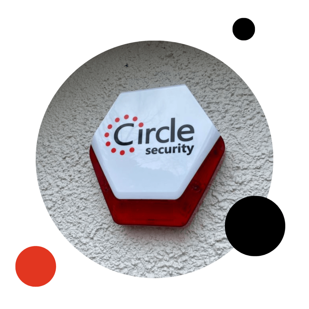 Circle Secuirty alarm